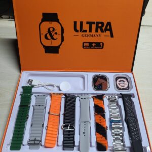 Y80 Ultra Smart Watch With 8 Strap