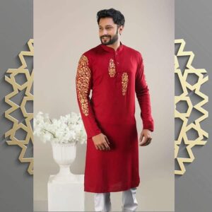Stylish Premium Quality Panjabi For Valentine