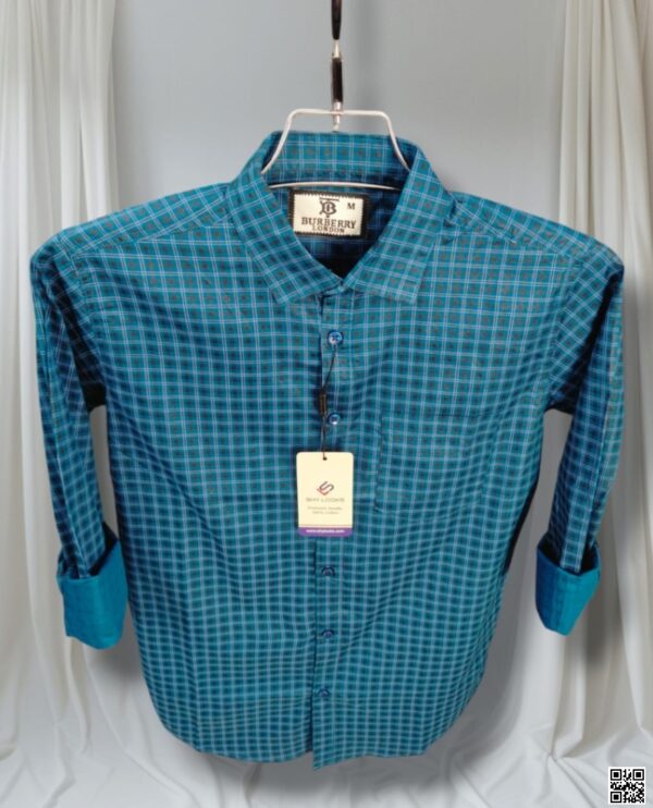 Cotton full Sleeve Check Shirt