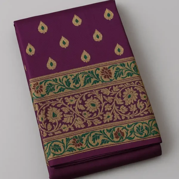 Latest & Exclusive Luxury Stylish Glorious Design Saree With Gorgeous Blouse Piece For Woman 1