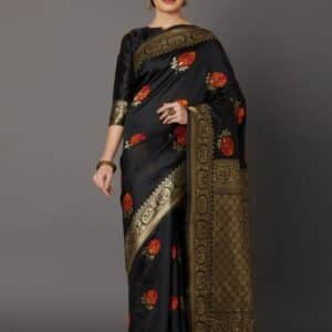 Timeless Glory Traditional Saree Set