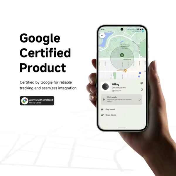 Mili Mitag for android device tracking